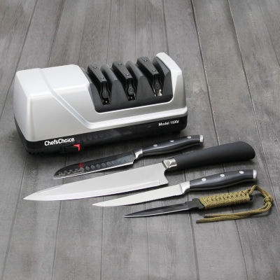 Chef'sChoice Professional Electric Knife Sharpener, in Platinum