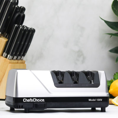 Chef'sChoice Professional Electric Knife Sharpener, in Platinum