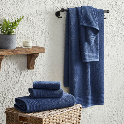 Woverly Ribbed Cotton Quick Dry 6-pc. Hand Towel - JCPenney