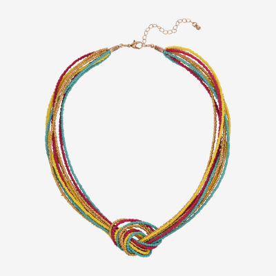 Mixit Inch Beaded Necklace