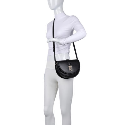 Cavalli Class Marina Saddle Flap Crossbody Bag
