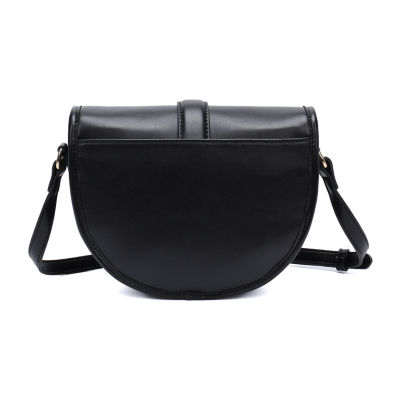 Cavalli Class Marina Saddle Flap Crossbody Bag