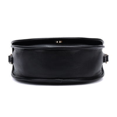 Cavalli Class Marina Saddle Flap Crossbody Bag