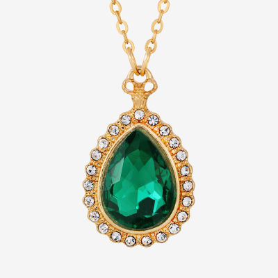 1928 Womens Alloy 16 Inch Pendant Necklace