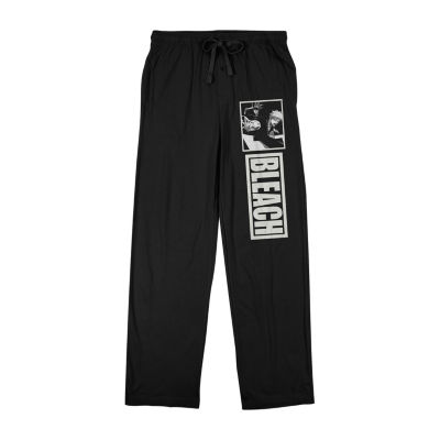 Bleach Anime Mens Fleece Pajama Pants, Color: Black - JCPenney