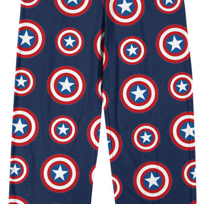 Marvel Captain America Mens 1 Pair Pajama Pants