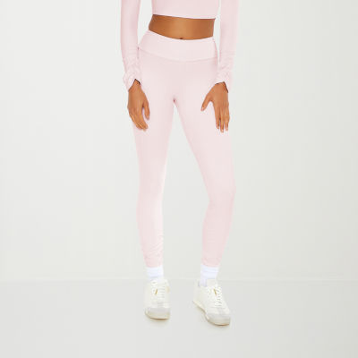 Forever 21 Juniors Ruched Womens High Rise Active Full Length Leggings