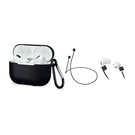 Ilive Airpods Pro Sleeve With Carabiner In Black