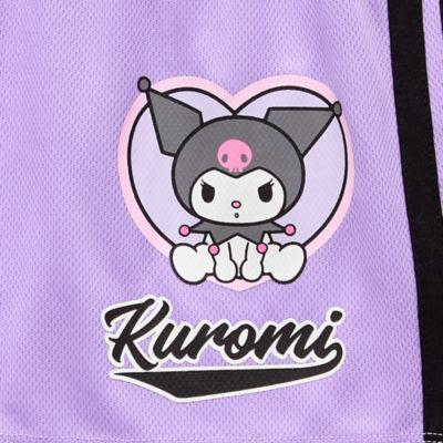 Kuromi Mesh Juniors Womens Juniors Pull-On Short