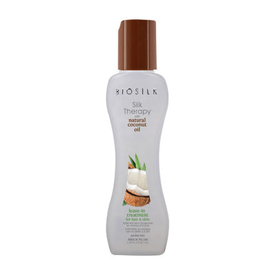 BioSilk Organic Coconut Oil Lv In Hair Treatment 2.6 oz.