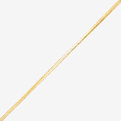 Made in Italy Womens 24K Gold Over Silver 20 Inch Snake Chain Necklace