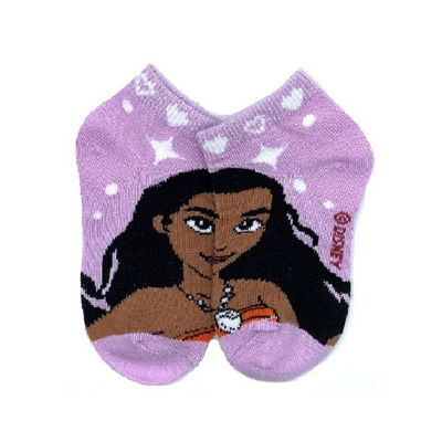 Toddler Girls Multi-Pack 6 Pair Princess Quarter Ankle Socks