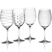 Julie Gold Set of 4 Stemless Wine Glasses – Mikasa