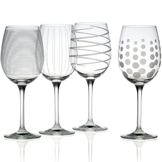 Mikasa® Cheers Set of 4 White Wine Glasses