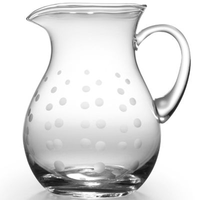 Mikasa® Cheers 54-oz. Glass Pitcher with Metal Tongs