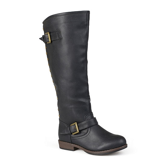 Journee Collection Womens Spokane Wide Calf Riding Boots