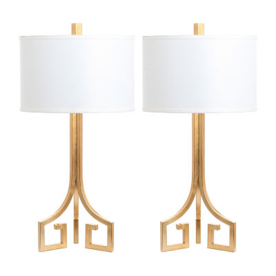 Regency Hill Abigale Modern Wall Light Sconces Set of 2 Brass Gold Metal  Hardwired 5 Fixture White Fabric Shade for Bedroom Bathroom Vanity Living  Room Home Hallw