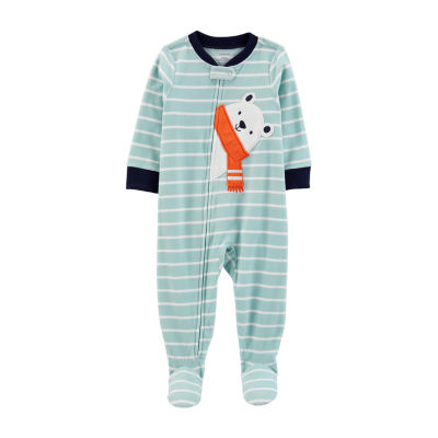 Carters boys best sale footed pajamas