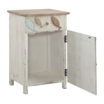 Linon Suthon Living Room Collection 1-Drawer End Table