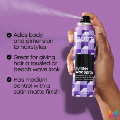 Matrix Styling Builder Spray Hair Wax-4.6 oz.