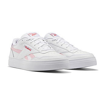 Reebok Court Advance Womens Sneakers, Color: Chalk Pearl Bl Red - JCPenney