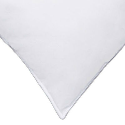 Ella Jayne White Down Pillow, with MicronOne Dust Mite, Bedbug, and Allergen-Free Shell, Medium, for All Sleep Positions