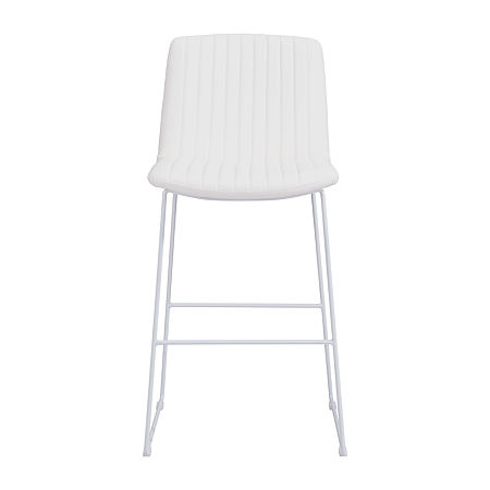 Mode 2-pc. Upholstered Bar Stool, One Size, White