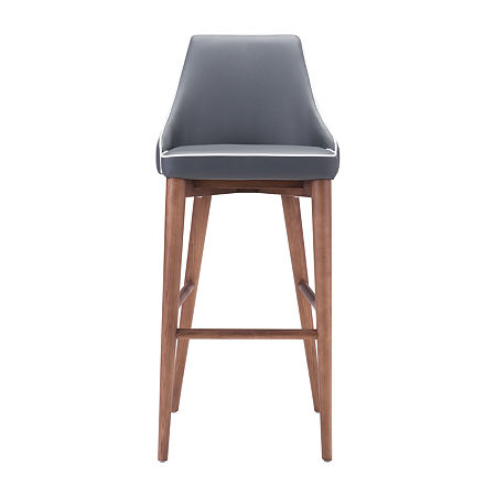 Moor Bar Stool, One Size, Gray