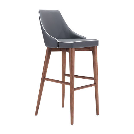 Moor Bar Stool, One Size, Gray