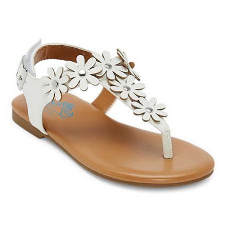  Thereabouts Little & Big Girls Hazel Flat Sandals