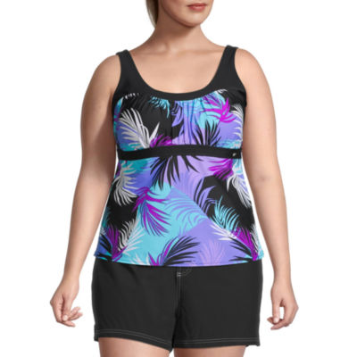 ZeroXposur Tankini Swimsuit Top Plus