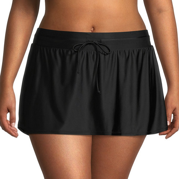 Xersion Womens Swim Skirt Plus