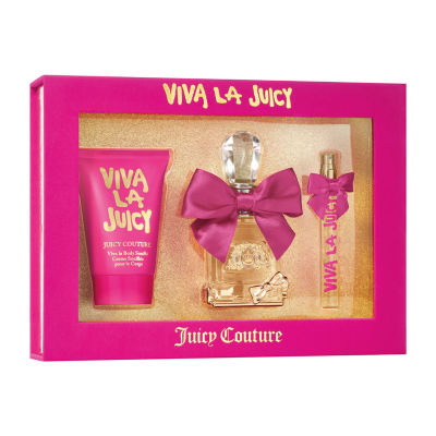 Juicy Couture Viva La Juicy 1.7 Oz Eau De Parfum 3-Pc Gift Set ($148 Value)