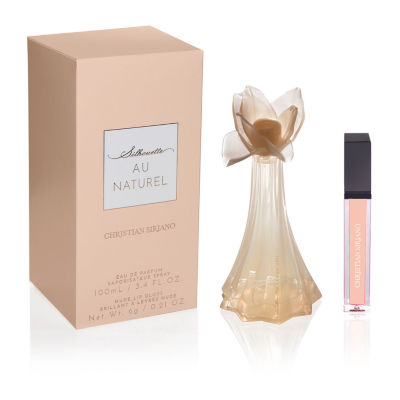 Christian Siriano New York Silhouette Au Naturel Eau De Parfum, 3.4 Oz +  Lip Gloss