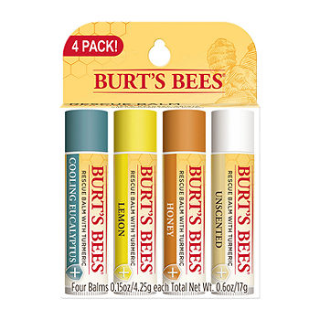 Burts Bees Lip Balm Rescue 4 Pack - JCPenney