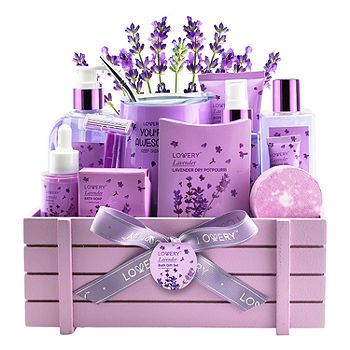 Lovery Honey Lavender Home Bath Gift Set -15pc Relaxation Gifts - JCPenney