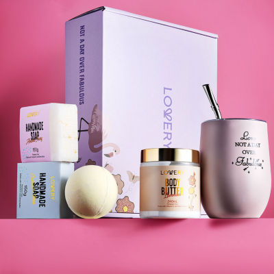 LOVERY™ Handmade Selfcare Gift Box - 8pc Relaxing Spa Kit