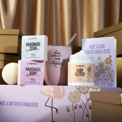 LOVERY™ Handmade Selfcare Gift Box - 8pc Relaxing Spa Kit