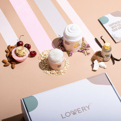 Lovery Birthday Gifts - 9pc Personalized Spa Kit