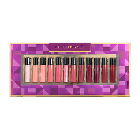 Jcpenney Beauty 12pc Mini Lip Gloss Set, One Size , Multiple Colors