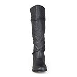 Journee Collection Womens Harley Wide Calf Riding Boots