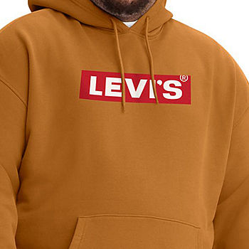 Levi's® Men's T3 Relaxed Long Sleeve Graphic Hoodie, Color: Golden Oak -  JCPenney