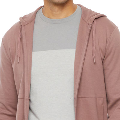 Stylus Mens Full Zip Long Sleeve Fleece Hoodie - JCPenney