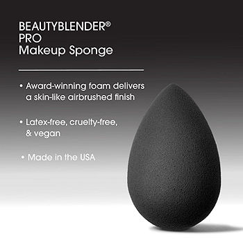Pro-Series Black Makeup Sponge Blenders - Flawlessly Finish for