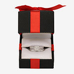 Womens 1 CT. T.W. Genuine White Diamond 14K Gold Round Side Stone Halo Bridal Set