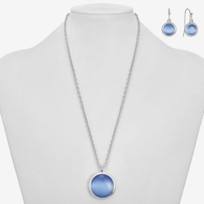 Mixit 2-pc. Glass Round Jewelry Set