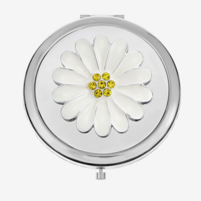 Mixit Silver Tone Compact Mirror JCPenney