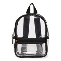 Arizona Clear Womens Adjustable Straps Backpack, One Size, Clear