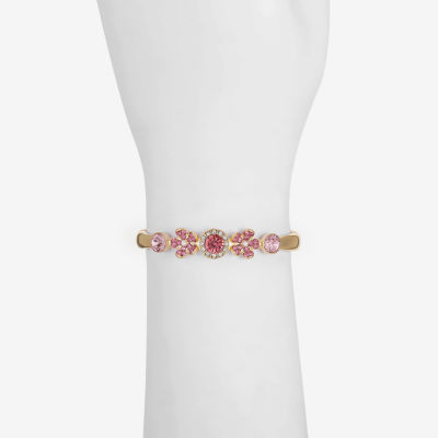 Monet Jewelry Flower Bangle Bracelet