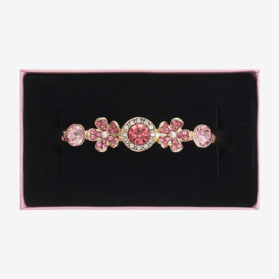 Monet Jewelry Flower Bangle Bracelet